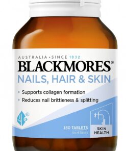 Viên uống Blackmores Nails Hair Skin 180 viên hỗ trợ tóc, móng, da