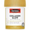Viên uống Swisse Collagen Glow With Collagen Peptides 120 viên – hỗ trợ sáng da và săn chắc