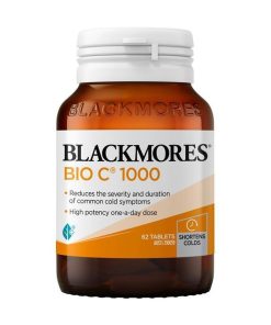 Blackmores Bio C 1000mg 62 Tablets – Bổ sung Vitamin C, tăng cường sức đề kháng mạnh mẽ mỗi ngày