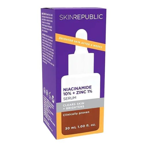 Tinh chất Skin Republic Niacinamide 10% + Zinc 1% 30ml – làm sáng và giảm mụn