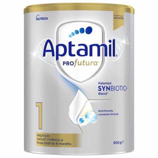 Sữa Aptamil Profutura số 1 900g cho trẻ sơ sinh từ 0 đến 6 tháng, công thức Synbiotic+ hỗ trợ miễn dịch và tiêu hóa.