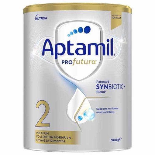 Sữa Aptamil Profutura số 2 900g dành cho bé từ 6 đến 12 tháng, bổ sung Synbiotic+ hỗ trợ tiêu hóa và tăng cường miễn dịch.