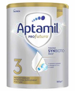 Sữa Aptamil Profutura số 3 900g cho trẻ từ 1 tuổi, bổ sung Synbiotic+, DHA, Lutein hỗ trợ phát triển trí não và miễn dịch.