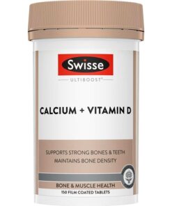 Viên uống Swisse Calcium + Vitamin D – hỗ trợ xương chắc khỏe và tăng hấp thu canxi