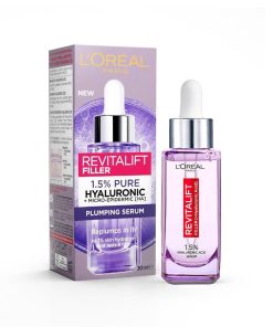 Serum L’Oreal Paris Revitalift Filler – Giải pháp làm đầy nếp nhăn, cấp ẩm sâu, trả lại làn da căng mịn và tươi trẻ