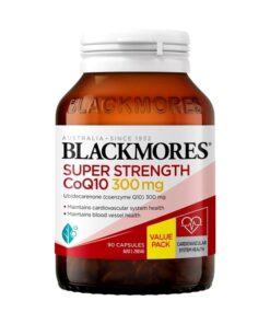 Blackmores CoQ10 300mg – Viên uống hỗ trợ tim mạch, tăng năng lượng tế bào liều cao