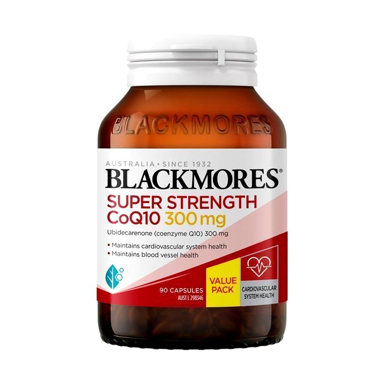 Blackmores CoQ10 300mg – Viên uống hỗ trợ tim mạch, tăng năng lượng tế bào liều cao
