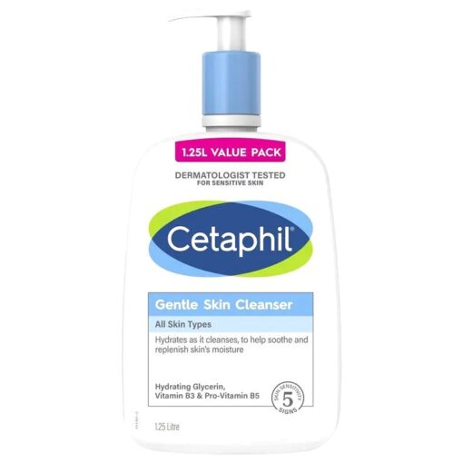 Sữa rửa mặt Cetaphil dịu nhẹ 1.25L cho da nhạy cảm