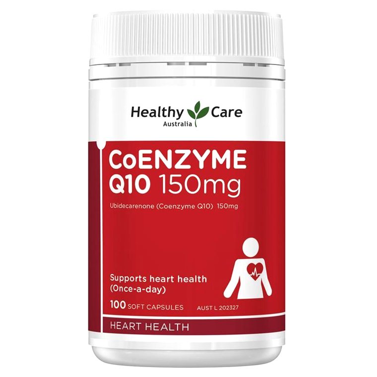 Healthy Care CoQ10 150mg – Viên uống hỗ trợ tim mạch và năng lượng tế bào