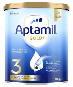 Sữa Aptamil Gold+ số 3 900g cho bé từ 1 tuổi – hỗ trợ tiêu hóa, miễn dịch và phát triển trí não