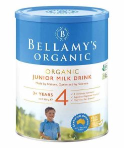 Sữa Bellamy's Organic số 4 900g – Sữa hữu cơ cho trẻ từ 3 tuổi, bổ sung 8 dưỡng chất miễn dịch, hỗ trợ trí tuệ và tăng trưởng toàn diện.