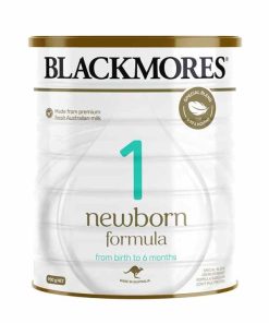 Sữa Blackmores số 1 900g dành cho trẻ sơ sinh từ 0 đến 6 tháng, công thức đặc biệt hỗ trợ tiêu hóa và miễn dịch.