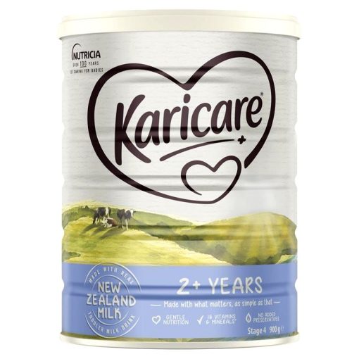Sữa Karicare số 4 900g cho bé từ 2 tuổi – bổ sung DHA, sắt và canxi, không dầu cọ