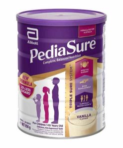 Sữa PediaSure Vanilla 850g – Dinh dưỡng cân bằng cho trẻ 1–10 tuổi, hỗ trợ ăn ngon, phát triển chiều cao và tăng trưởng khỏe mạnh.