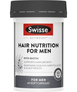 Viên uống Swisse Hair Nutrition For Men – hỗ trợ mọc tóc, giảm rụng tóc ở nam