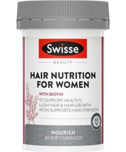 Viên uống Swisse Hair Nutrition For Women – hỗ trợ mọc tóc, giảm rụng tóc cho nữ giới