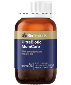 BioCeuticals UltraBiotic Mum Care 60 Capsules – Men vi sinh cho mẹ bầu và sau sinh