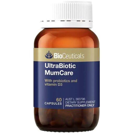 BioCeuticals UltraBiotic Mum Care 60 Capsules – Men vi sinh cho mẹ bầu và sau sinh