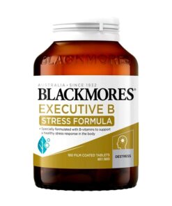 Viên uống Blackmores Executive B Stress Formula 160 viên giúp giảm căng thẳng, hỗ trợ thần kinh và tăng sức bền tinh thần