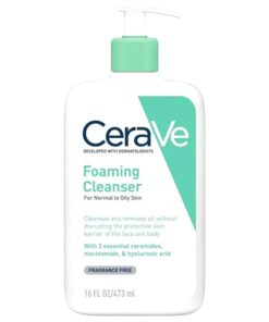 Sữa rửa mặt tạo bọt CeraVe Foaming Cleanser 473ml dành cho da dầu