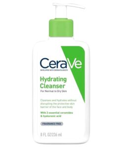 Sữa rửa mặt CeraVe Hydrating Cleanser 236ml cho da khô nhạy cảm