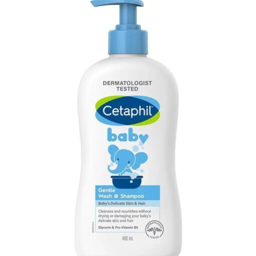 Sữa tắm gội Cetaphil Baby 2 trong 1 cho da và tóc nhạy cảm