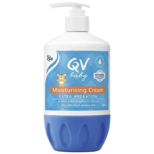 Ego QV Baby Moisturising Cream 500g dành cho da nhạy cảm của trẻ sơ sinh