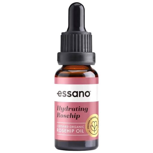 Tinh dầu dưỡng Essano Rosehip Certified Organic 20ml – dưỡng ẩm, mờ thâm và chống lão hóa