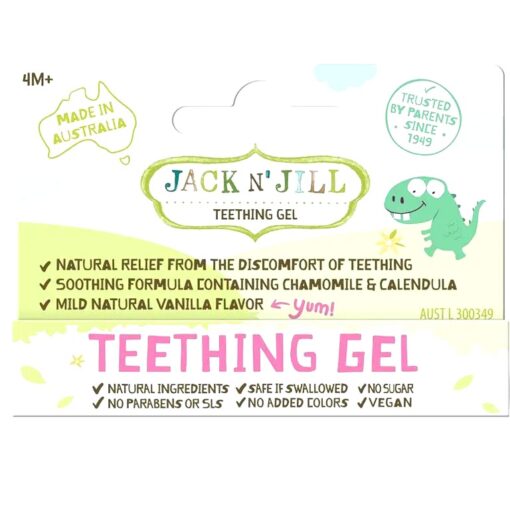 Jack N Jill Teething Gel 15g – Gel mọc răng cho bé từ Úc