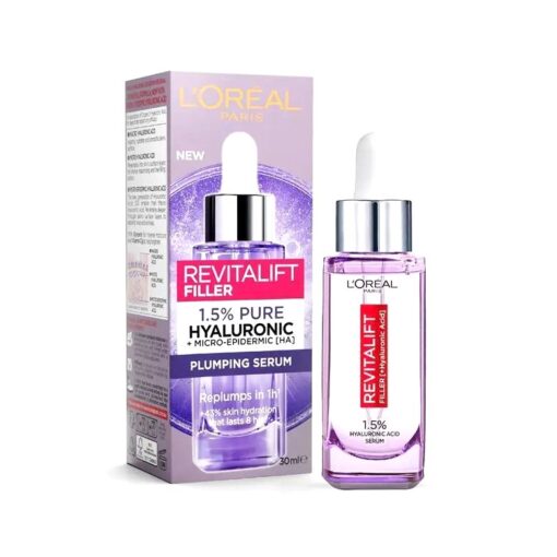 Serum L'Oreal Paris Revitalift Filler Hyaluronic Acid 30ml – cấp ẩm và làm đầy nếp nhăn