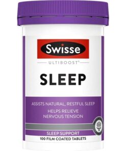 Viên uống Swisse Sleep hỗ trợ ngủ sâu và thư giãn thần kinh với thảo dược tự nhiên