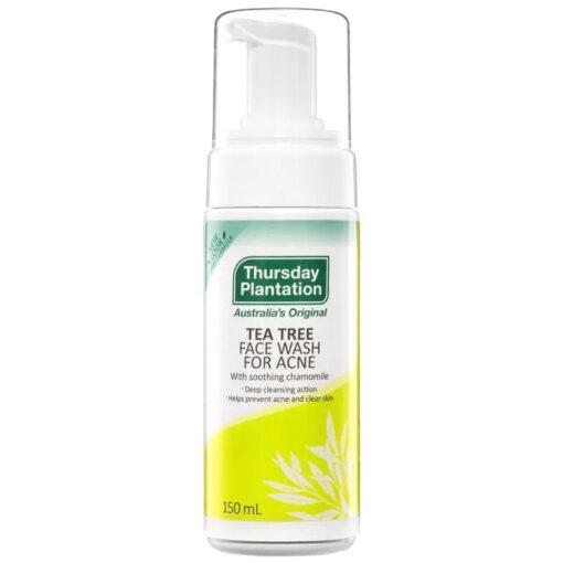 Sữa rửa mặt trị mụn Tea Tree Thursday Plantation 150ml dạng bọt