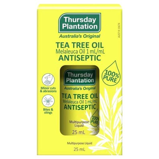 Tinh dầu tràm trà Thursday Plantation Tea Tree Oil kháng khuẩn – lọ 25ml