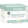 Hộp khăn ướt Tooshies hữu cơ 6x70 tờ chiết xuất nha đam và hoa cúc