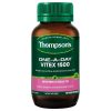 Thompson's One-A-Day Vitex 1500 mg Hỗ Trợ Triệu Chứng Tiền Kinh Nguyệt 60 Viên Nang