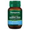 Thompson's One-A-Day Bilberry 12,000 mg Hỗ Trợ Mắt Và Mao Mạch 60 Viên Nang