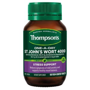 Thompson's One-A-Day St. John's Wort 4.000 mg Hỗ Trợ Cân Bằng Tâm Trạng 60 Viên