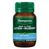 Thompson's One-A-Day Lutein Bilberry Hỗ Trợ Mắt 30 Viên