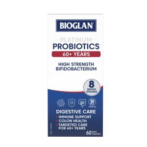 Bioglan Platinum Probiotics 60+ Men Vi Sinh Hỗ Trợ Tiêu Hóa 60 Viên Nang – ảnh 2