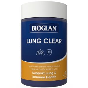 Bioglan Lung Clear Viên Hỗ Trợ Sức Khỏe Phổi Và Đường Hô Hấp 60 Viên