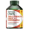 Nature's Own Triple Strength Tỏi, Vitamin C và Cải Ngựa 200 Viên