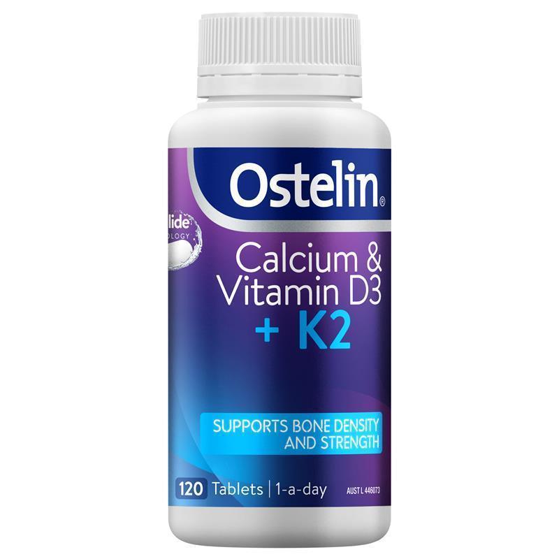 Ostelin Calcium D3 K2 Hỗ Trợ Xương 120 Viên