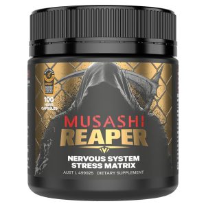 Musashi Reaper Nervous System Stress Matrix Hỗ Trợ Thư Giãn Cơ Và Hệ Thần Kinh 100 Viên Nang