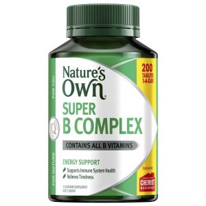 Nature's Own Super B Complex Vitamin Nhóm B 200 Viên