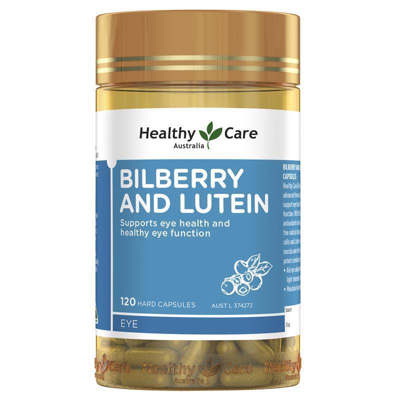 Healthy Care Bilberry & Lutein Hỗ Trợ Mắt 120 Viên Nang