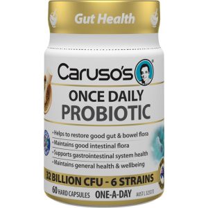 Caruso's Probiotic Men Vi Sinh Uống Mỗi Ngày 32 Tỷ CFU 60 Viên Nang