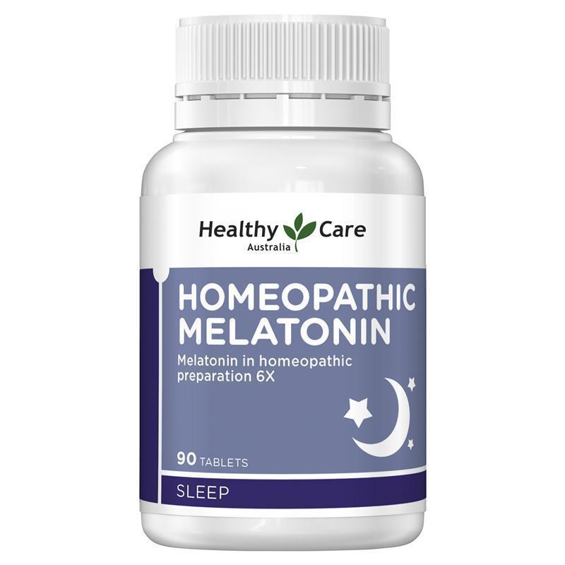 Healthy Care Melatonin Vi lượng đồng căn Hỗ Trợ Giấc Ngủ 90 Viên