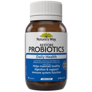 Nature's Way Restore Daily Probiotic Hỗ Trợ Tiêu Hóa 90 Viên Nang