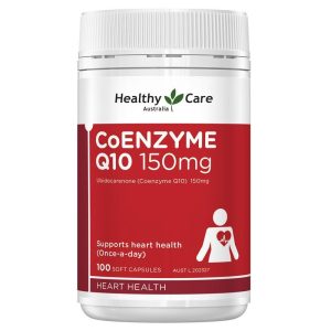 Healthy Care CoEnzyme Q10 150 mg Hỗ Trợ Sức Khỏe Tim Mạch 100 Viên Nang