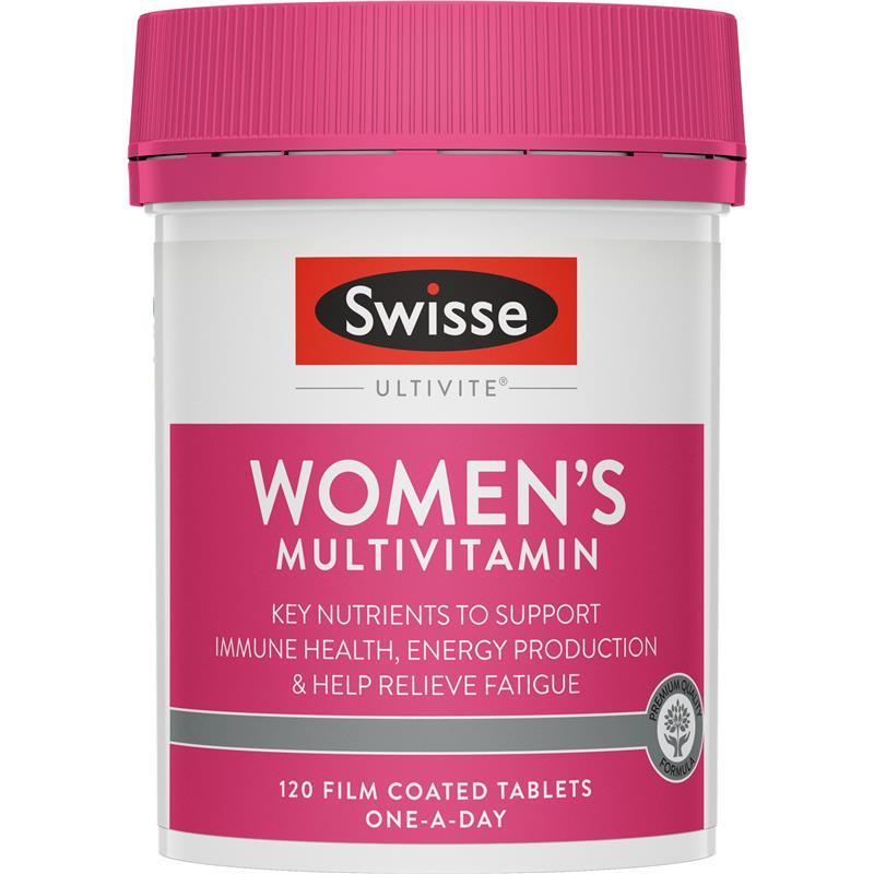 Swisse Ultivite Vitamin Tổng Hợp Cho Phụ Nữ 120 Viên